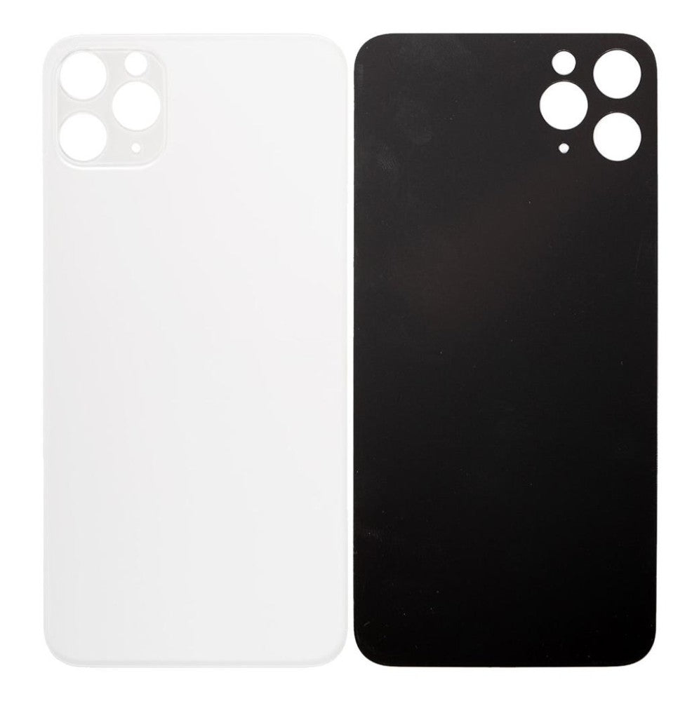 Back Glass Panel for Apple iPhone 11 Pro Max Silver - EGFix Back Glass Panel for Apple iPhone 11 Pro Max Silver - EGFix